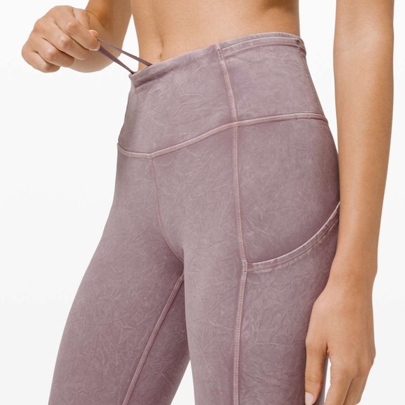 Lululemon Fast and Free Tight II 25" Ice Dye *Non-Reflective - Picture 5 of 5